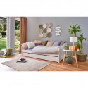 BARBARA - Lit Gigogne 90x200cm Bois Massif Vernis Blanc