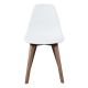 MELYA - Lot de 4 Chaises Scandinaves Blanches