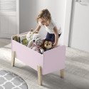 BODHI PINK - Coffre à Jouets pour Enfant Rose