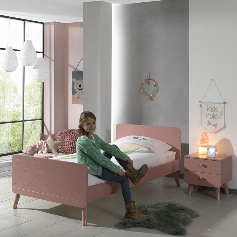 Canapé-lit Amori 90x200cm avec tiroir de lit 90 x 200 cm - blanc Classique  - Vipack