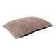 PRISCA - Coussin 45x60 Imitation Laine Taupe