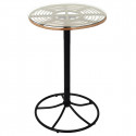 JAKARTA - Ensemble Table Haute + 2 Tabourets PP Gris