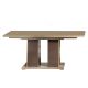 CREAMY - Buffet 4 Portes avec Leds + Table Allongeable 180-220cm