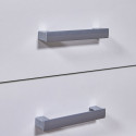 FIDAS - Pack Lit 90x200cm + Armoire Laqués Blanc
