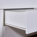 FIDAS - Pack Lit 90x200cm + Armoire Laqués Blanc