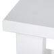 SARRY - Pack Lit Cabane 90x200cm + Table de Chevet Pin Massif