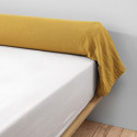 OUREA - Taie de Traversin 85x185cm Gaze de Coton Safran