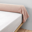OUREA - Taie de Traversin 85x185cm Gaze de Coton Guimauve