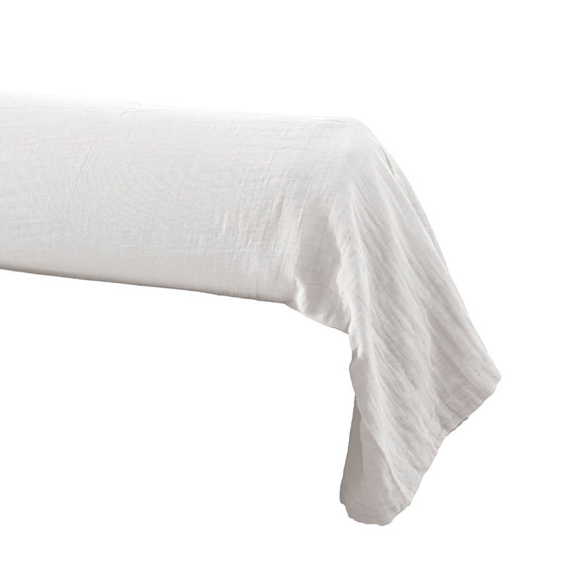 OUREA - Taie de Traversin 85x185cm Gaze de Coton Chantilly