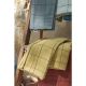 OUREA MOTIF - Taie d'Oreiller 60x60cm Gaze de Coton Terracotta à Grands Carreaux