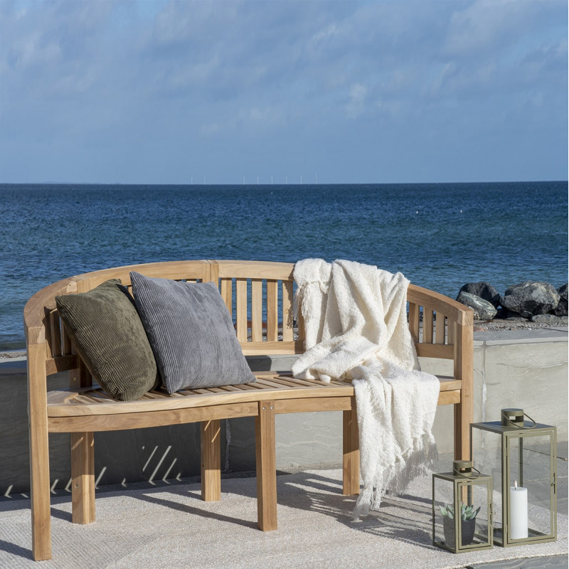 ANGUN - Banc en Teck Massif Naturel - Altobuy.fr - Meubles, Salons, Literie