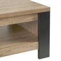 CLODIUS - Ensemble Salon Meuble TV et Table Basse 1 Tiroir et 1 Niche