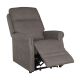 OCTAVE - Fauteuil Relax Electrique Simili Cuir Taupe