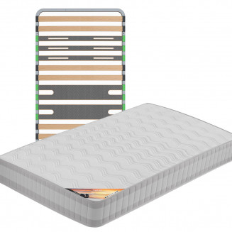 TAHITI - Pack Matelas + AltoZone 90x190