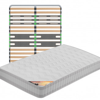 TAHITI - Pack Matelas + AltoZone 160x200