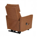 HORACE - Fauteuil Relax Electrique Releveur Tissu Cognac