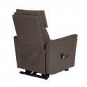 HORACE - Fauteuil Relax Electrique Releveur Tissu Gris Foncé