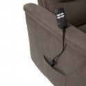 HORACE - Fauteuil Relax Electrique Releveur Tissu Gris Foncé