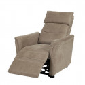 HORACE - Fauteuil Relax Electrique Releveur Tissu Taupe