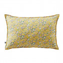 AZALÉE - Coussin 45x60 Déhoussable Tissu Déperlant Motif Fleuri