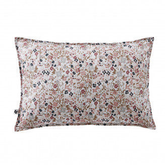 ANEMONE - Coussin 45x60 Déhoussable Tissu Déperlant Motif Fleuri