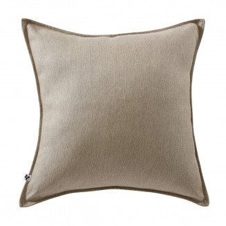 PRIMROSE - Coussin 60x60 Déhoussable Tissu Déperlant Sable