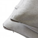 PRIMROSE - Coussin Bain de Soleil 70x190 Déhoussable Tissu Déperlant Gris Galet