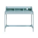 GLASCA - Pack Commode 6 Tiroirs + Bureau en Pin Massif