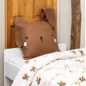 BUNNY - Parure de Lit Imprimé Lapin Housse de Couette 240x220cm + 2 Taies d'Oreiller