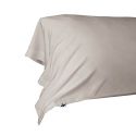 DALIA - Taie de Traversin 185x85cm 100 % Viscose de Bambou Pampa