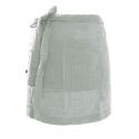 OUREA - Demi-Tablier avec Double Poche Gaze de Coton Eucalyptus