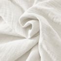 OUREA - Nappe Ronde Ø180cm Gaze de Coton Chantilly