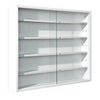 COLLECT BLANC - Vitrine Murale