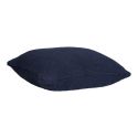 KAPAS - Coussin Déco Carré 100% Coton Recyclé Bleu Marine