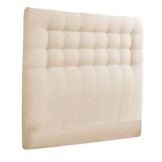 IMPERIALE - Tête de lit Capitonnée 90x105 Tissu qualité supérieure Beige