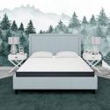 GOLBERT - Matelas 90x190 cm Mousse haute densité Haute adaptabilité Ep.24cm