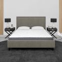 ZENITH - Matelas 140x190 cm Mousse haute densité Soutien ferme Ep.20cm