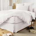 OUREA - Housse de Couette 160x210cm Gaze de Coton Chantilly