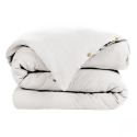 OUREA - Housse de Couette 160x210cm Gaze de Coton Chantilly