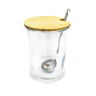 Bocal à Boisson 5L en Verre avec Louche