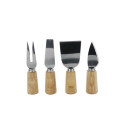 Set Planche à Fromage + 3 Ustensiles Aimantés avec Support Bois