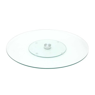 Plateau Tournant en Verre Ø45cm
