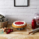 Plateau Tournant en Verre Ø30cm sur Pied