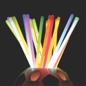 Lot de 100 Bâtonnets Fluorescents avec Attache
