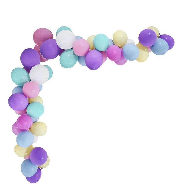 Arche de 20 Ballons Coloris Pastel