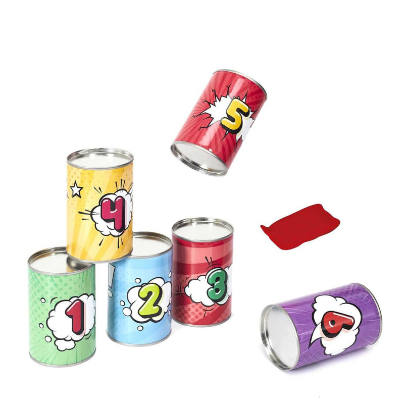 Jeu du Chamboule-Tout Style Cartoon