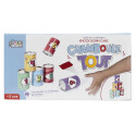 Jeu du Chamboule-Tout Style Cartoon