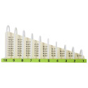 Boulier Mathématiques Montessori en Bois Multicolore