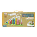 Boulier Mathématiques Montessori en Bois Multicolore