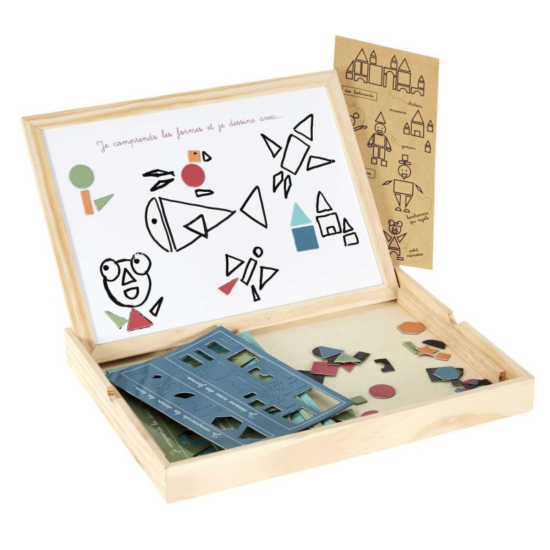 Jeu Montessori sur les Formes Géométriques Jeu Montessori sur les Formes Géométriques